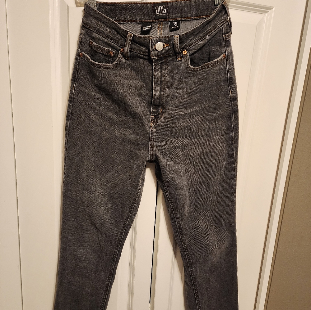BDG Women's Dark Gray Skinny Jeans